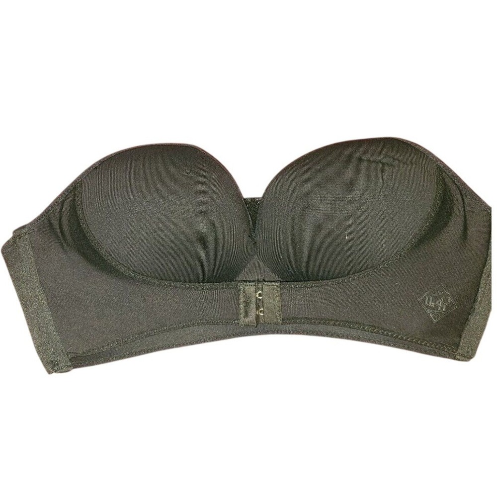 Two O2 Brand Convertible Strap Strapless bra 1 cream & 1 black Size 38 BRAND NEW